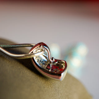 Turquoise Enamel and Pave Cubic Zirconia Sterling Silver Jewelry Set