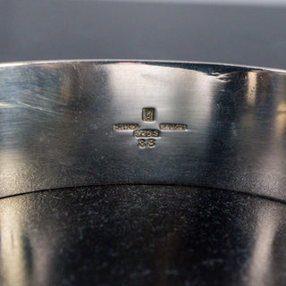 Authentic Georg Jensen Art Deco Cuff Bracelet Sterling Silver Vintage Jewelry