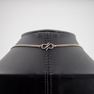 Sterling Silver & Keshi Pearl Artisan Necklace with Sculptural Heart Drop – 18”