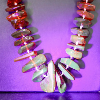 Live Show Only Chunky Amber Necklace Vintage Natural Polished Beads 30 Inches by Reserved Grace