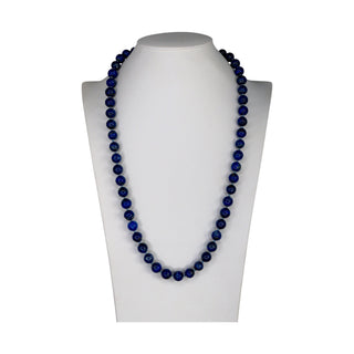 Beautiful Lapis Lazuli Bead Necklace Elegant Blue Jewelry