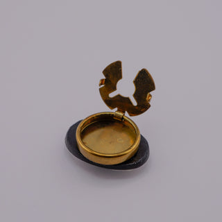 Vintage Cameo Button Cover