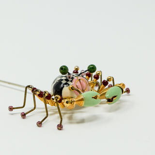 Crab Jewelry 10 Cynthia Chuang Porcelain Bar Pin Vintage