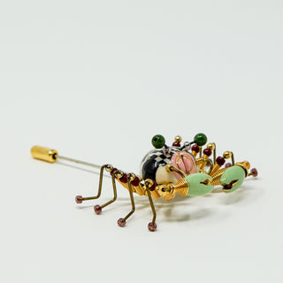Crab Jewelry 10 Cynthia Chuang Porcelain Bar Pin Vintage