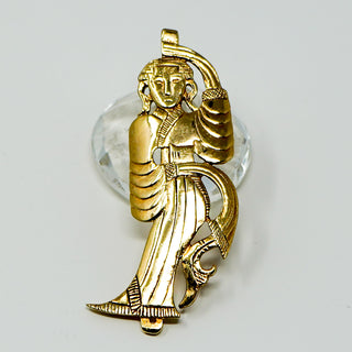 MMA 1976 Egyptian Revival Lioness Sekhmet Pin Brooch Pendant