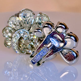 Sparkling Sprays of Swarovski Crystal Earrings by Eisenberg