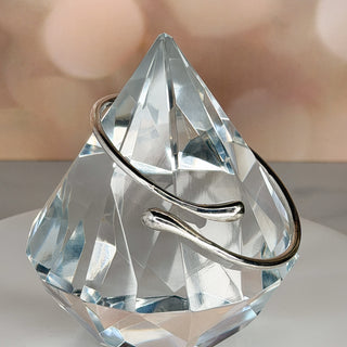 Sterling Modernist Cuff Bracelet