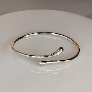 Sterling Modernist Cuff Bracelet