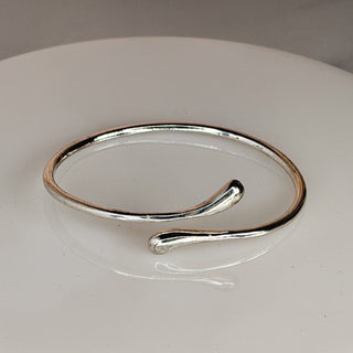 Sterling Modernist Cuff Bracelet