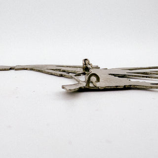 Vintage Art Deco-Style Flapper Brooch with Russian Wolfhound