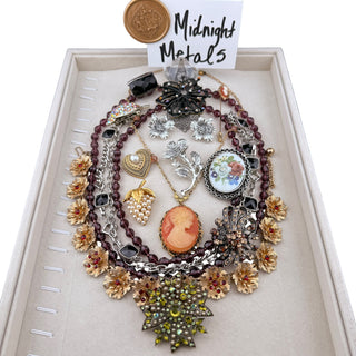 Jenny Only Midnight Metals Live Show Vintage Jewelry Collection