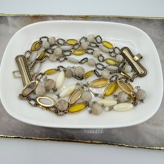 Glass multi-strand set Bulk Unsorted Jewelry