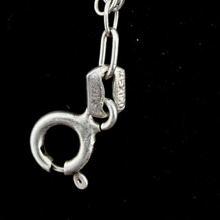Reserved for Misty Anguiano: Vintage 24” Mexico Sterling Silver Double Rope Chain
