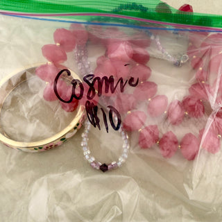 Reserved for Misty Anguiano: The Pinks Bulk Unsorted Jewelry