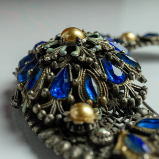 Vintage Korda 'Thief of Bagdad' Crescent Moon Brooch - Rare Find