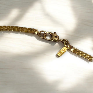 Vintage Monet Gold Tone Chain Necklace 30"