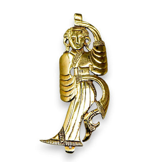 MMA 1976 Egyptian Revival Lioness Sekhmet Pin Brooch Pendant