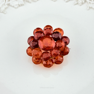 Antique Baltic Amber Brooch - Detail View 10 - Reserved Grace