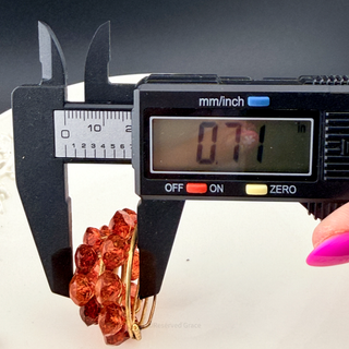 Antique Baltic Amber Brooch - Detail View 3 - Reserved Grace