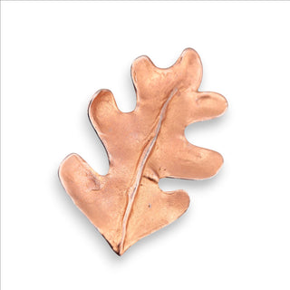 Reserved Grace vintage Carol Dauplaise gold-tone oak leaf statement brooch with textured brushed finish