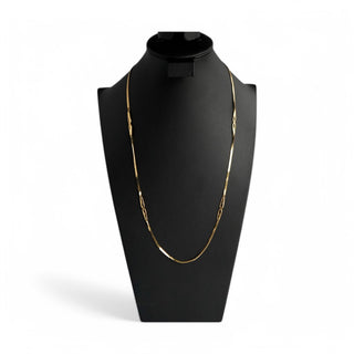 Vintage Monet Gold Tone Chain Necklace 30"