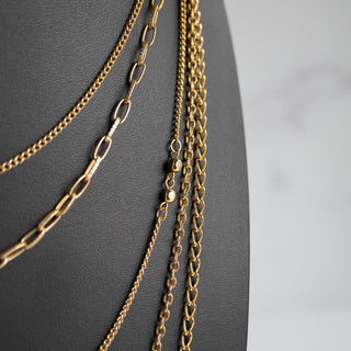 Vintage Multi-Layer Gold-Tone Necklace – As Seen in Our Video