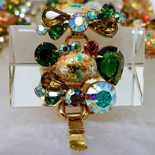 Reserved Grace Ornate Gemstone Statement Jewelry Set - Jewelry Sets Set