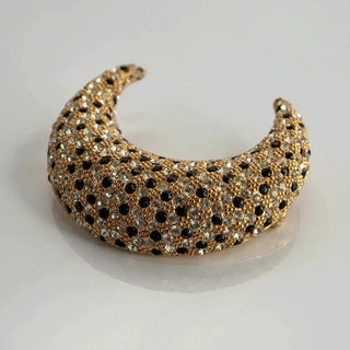 Reserved Grace Rare Ciner Crescent Moon Vintage Rhinestone Brooch Jewelry - Brooches & Lapel Pins Brooch